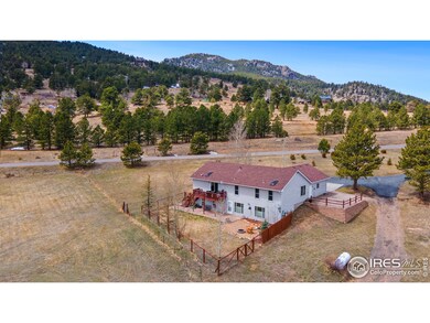 Back of Home with new parking pad area