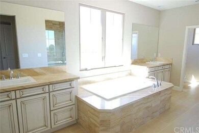 Master Bath with Diano Reale Marble