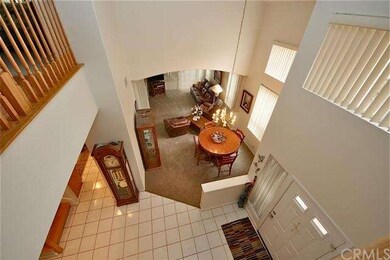 Soaring 2-story ceiling! View from loft