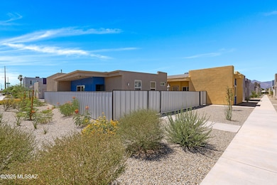 Private fenced yard