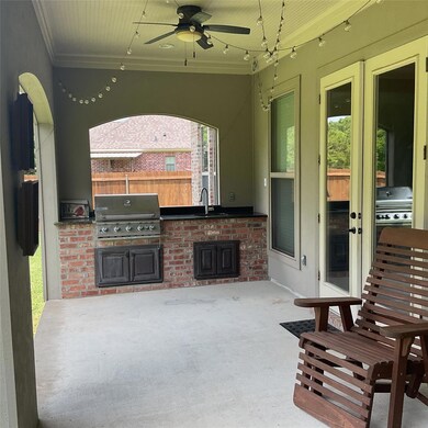 View of patio / terrace featuring area for grillin