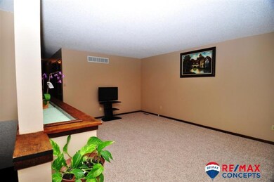 The front living room space is the first thing to greet you as you walk in the front door.