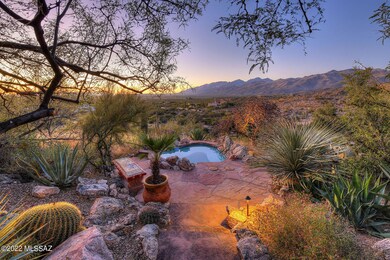 Hilltop view from the Spa