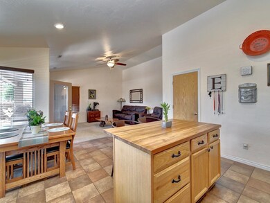 Beautiful tile throughout kitchen area