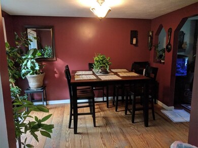 Dining Room with slider to deck
