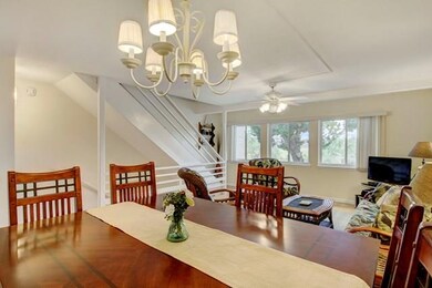 Dining to great room w/marsh view
