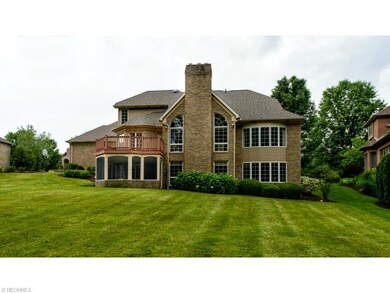View of the home from the back.