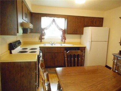 Eat-in kitchen.