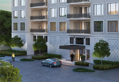 Building amenities include Oversized Terraces over