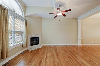 BEAUTIFUL HARDWOOD FLOORS GREET YOU AS YOU OPEN TH