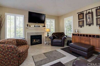 The Living Room with Fireplace and the Views