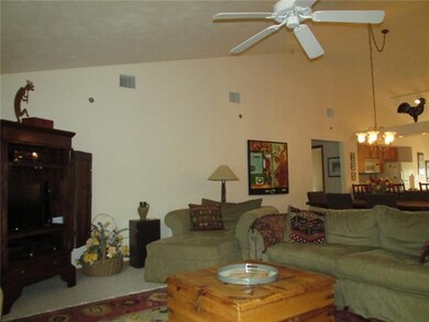 Look at how the ceiling slopes up giving the rooms
