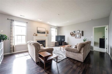 Bright, open family room!