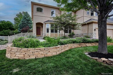 Custom built flagstone garden beds