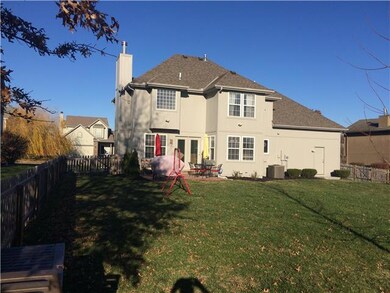 Rear of home