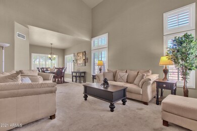 Large living room & formal dining