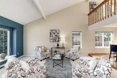 Living room connected to dinning room