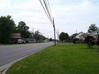 Facing West (across the street) from subject prope