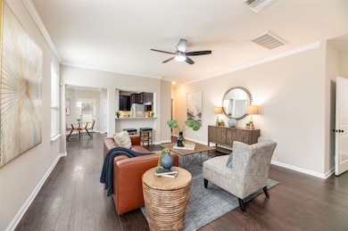 Natural light pours through energy-efficient tinted windows, while Nest thermostats add a touch of modern convenience. 