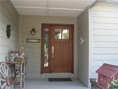 Exterior Front Leaded Glass Door
