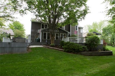 Massive Trex Decking areas ... including hot tub deck!