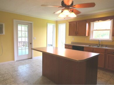 open to screened porch
