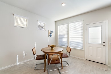Share meals and host game nights in the designated