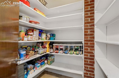Huge walk in pantry!