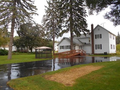Backside of home