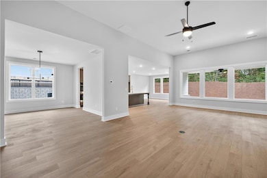 Filled with natural light and beautiful LVP flooring