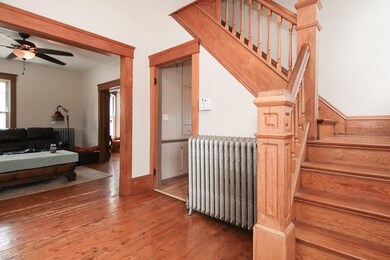 Beautiful millwork on grand staircase