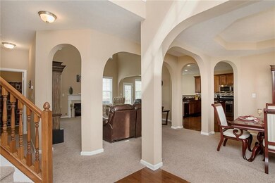 Beautiful archways throughout the home give it a custom feel!