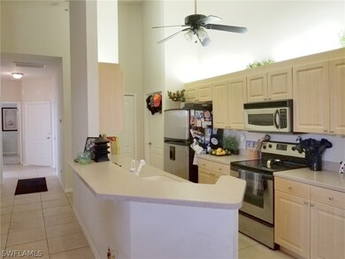 Solid surface kitchen breakfast bar.