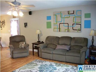 Another view of the family room.