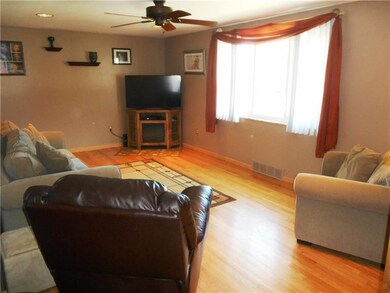 LARGE, open living room can be set up several diff