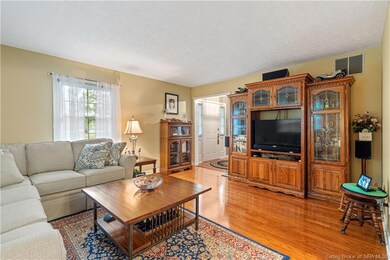 The family room is a nice area to watch movies or 