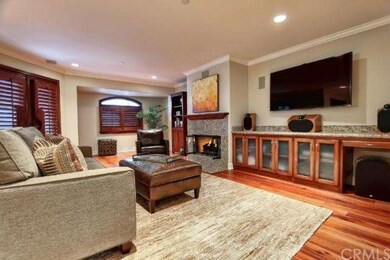 Spacious Living Room with Fireplace