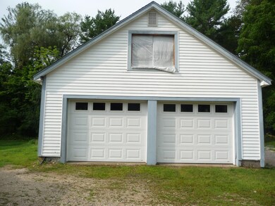 Two car detached garage with loft