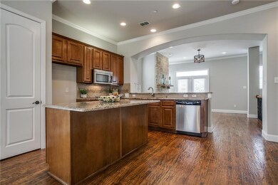 Open Kitchen to two large living area on main leve