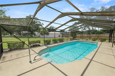Large screen pool and lanai