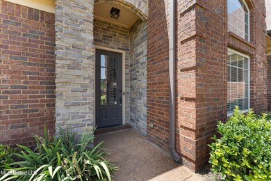 Stacked Stone Entry