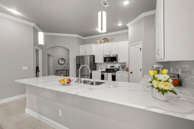 What a great kitchen! Plenty of counter space!