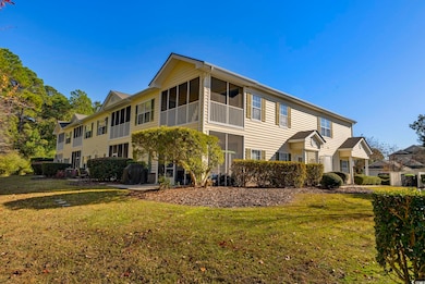 Exterior space with a front yard