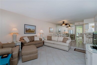 View from living room toward dining room and kitch