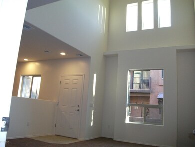 Soaring wall of windows!