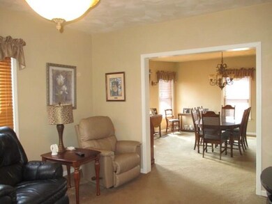 Living opens to Dining room