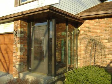 Exterior Front Front Door Glass Enclosure