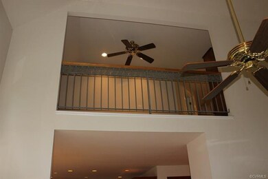 View of loft from family room