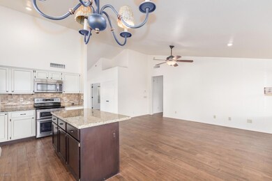 Kitchen to family room