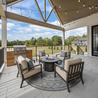 Back Porch Virtually Staged